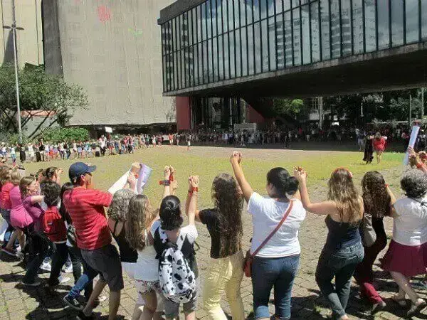 Lina Bo Bardi: Masp - Área de convivência