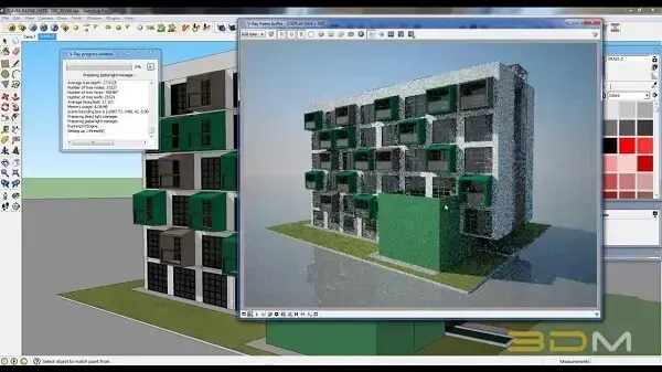 O que é O que é SketchUp: v-ray