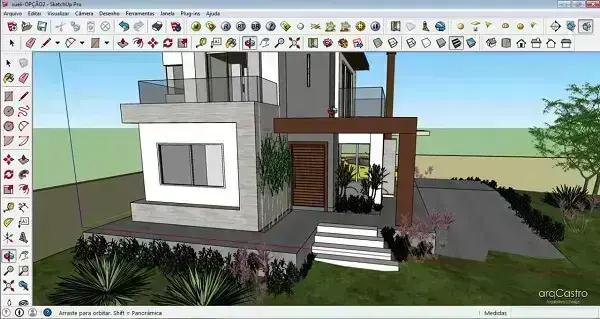 O que é SketchUp: projeto no SketchUp