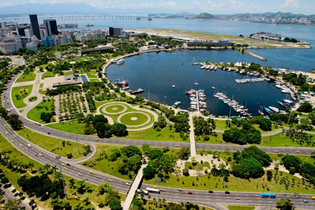 Grandes projetos arquitetônicos: jardins do aterro do flamengo