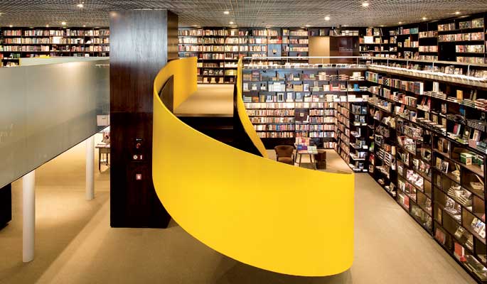 Isay Weinfeld: Livraria da Vila - Escada