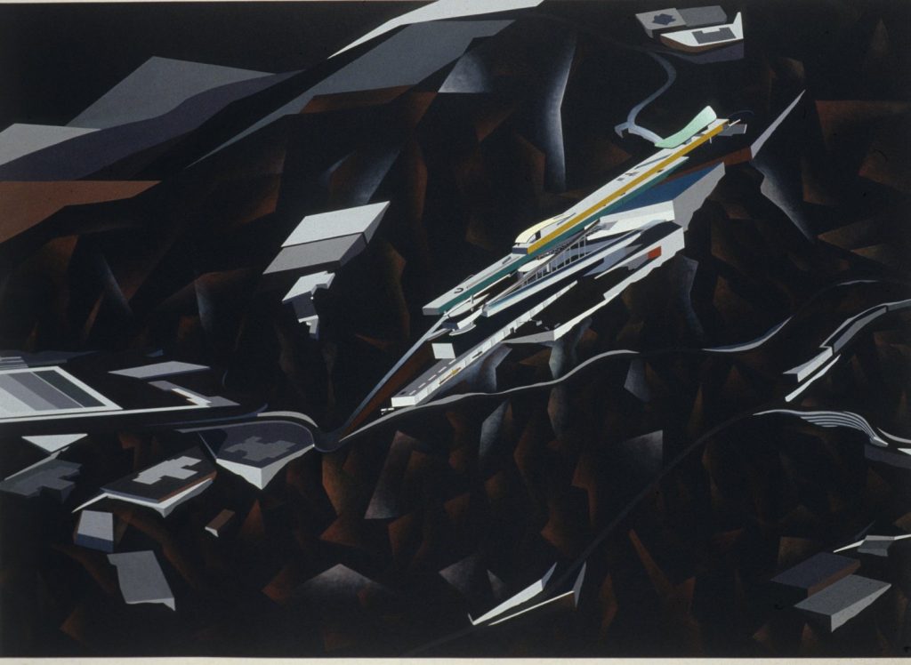 Zaha Hadid: Pintura do The Peak