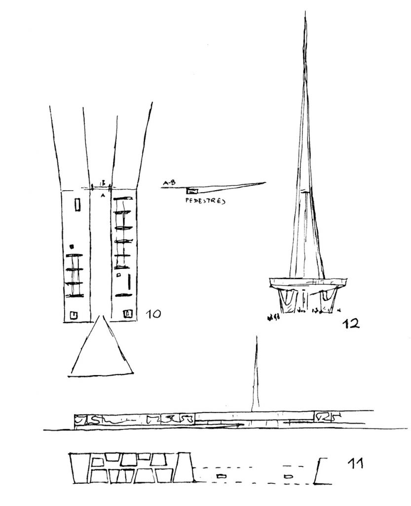 croquis-de-brasilia-lucio-costa-centro-de-diversoes