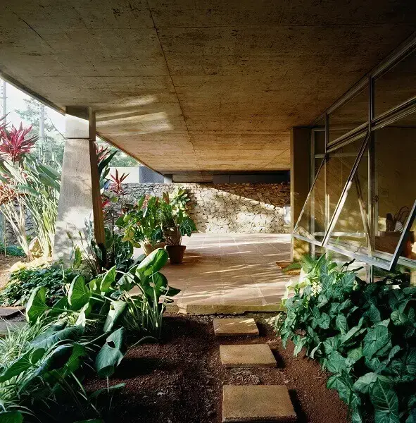 Vilanova Artigas: Casa Mendes André (Paisagismo)