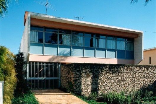 Vilanova Artigas: Casa Taques Bittencourt (Fachada)