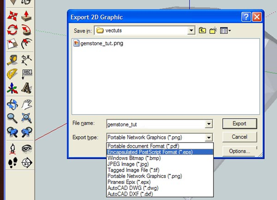 Importar-dwg-para-sketchup-Exportando-documento-2d-formato-pdf