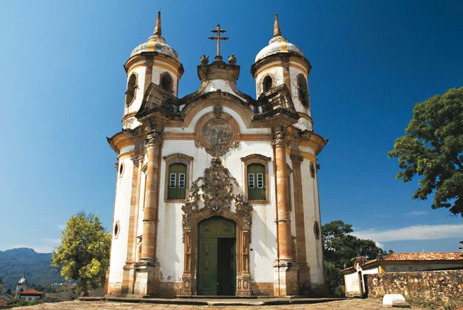 Estilos de Arquitetura: Igreja em Ouro Preto