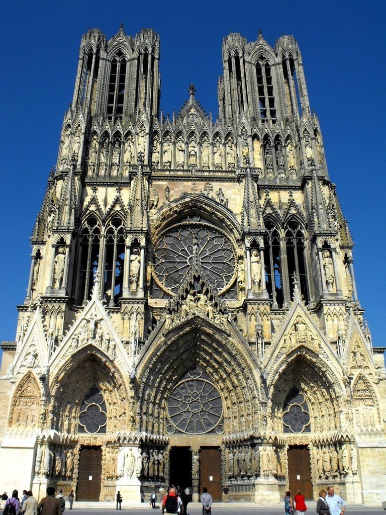 arquitetura-francesa-Catedral-de-Reims