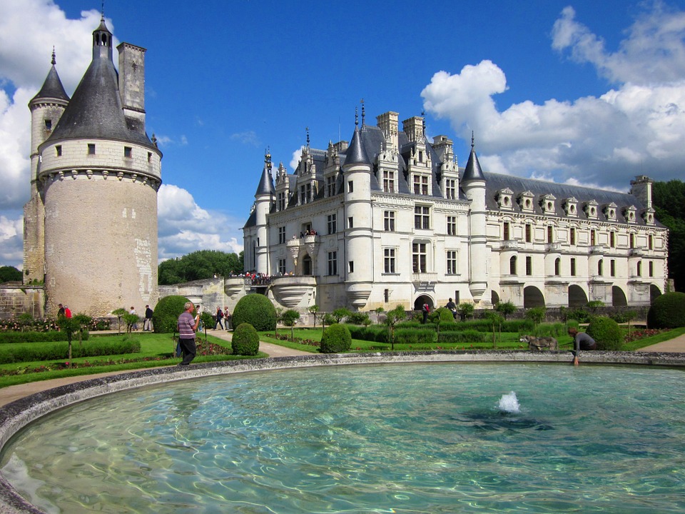 arquitetura-francesa-castelo-de-Chenonceau