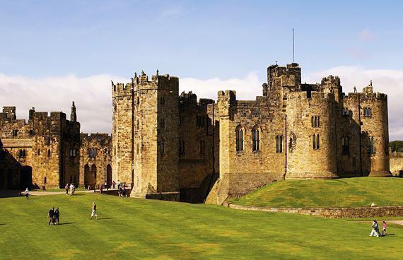 arquitetura-medieval-castelo-de-alnwick