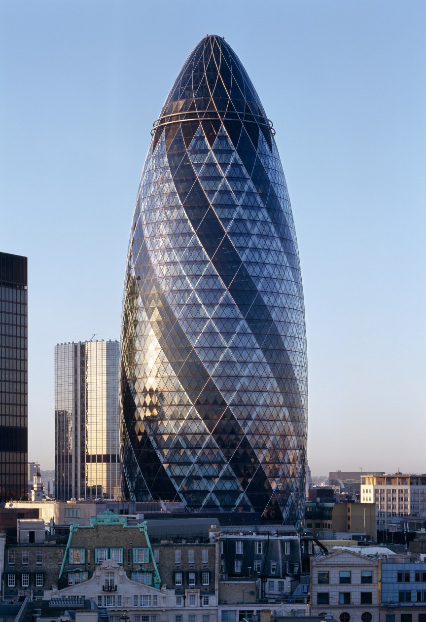 Arquitetura High Tech: 30 st mary axe