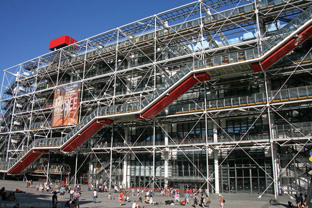 Arquitetura High Tech: Centro Georges Pompidou 