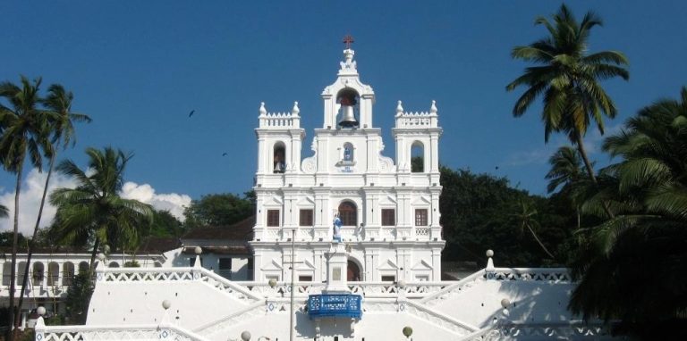 Arquitetura colonial: Igreja de Panjim (Goa)