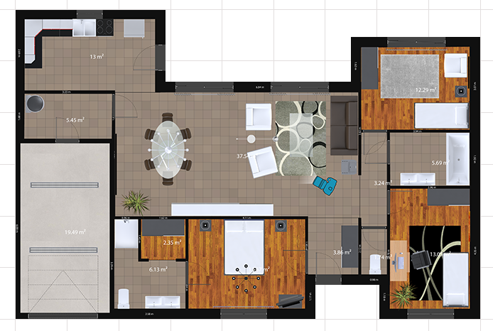 Programa para design de interiores: 3D Spacer Designer