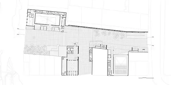 Praça das Artes: Planta do Térreo