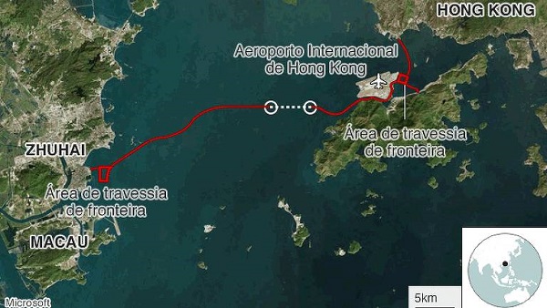 Maior ponte do mundo: percurso entre cidades