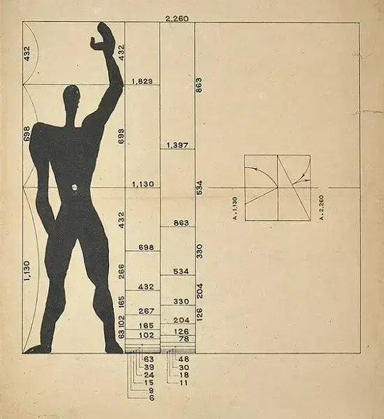 Proporção áurea: Modulor