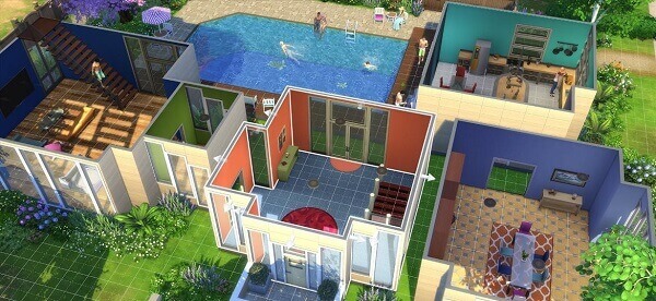 Jogos de construir: The Sims (casa)