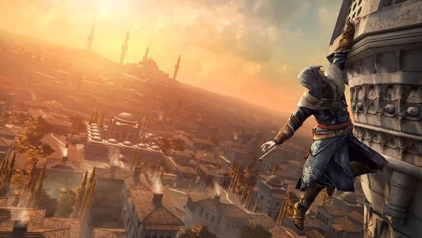 O que faz um arquiteto: cena do jogo Assassin's Creed