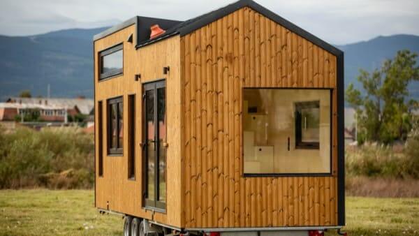 Tiny House de madeira sobre rodas (foto: Shutterstock)