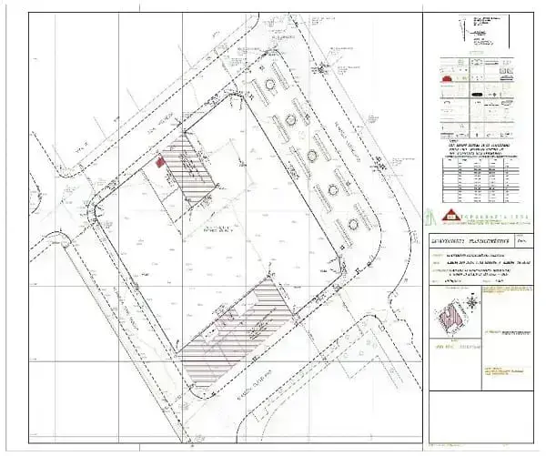 Exemplo de levantamento topográfico planimétrico (foto: levantamento topográfico)