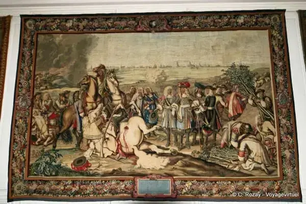 Tapeçaria de Gobelins no Palácio de Versalhes