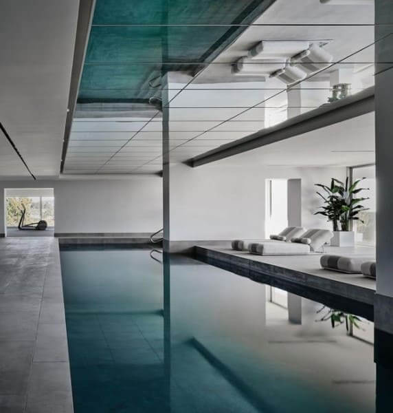 Casa mais cara do mundo: piscina interna (foto: Casa e Jardim)