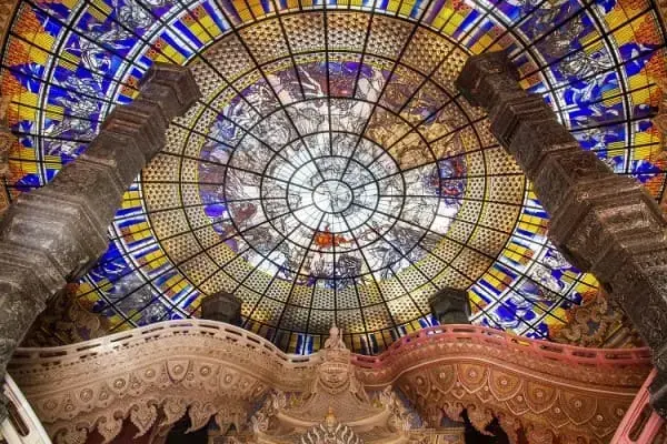 Vitrais: Museu Erawan Tailândia (foto: Embarque na Viagem)