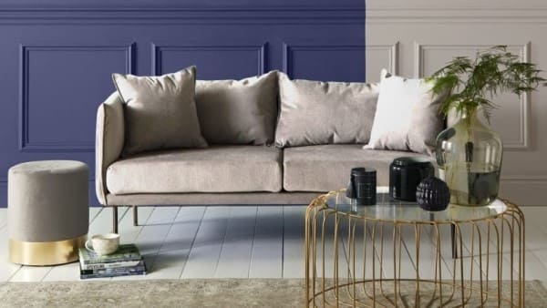 Cor Pantone 2022 em boiserie (foto: Graham & Brown)