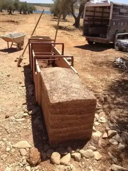 O que é taipa de pilão foto Naturethos Construção Sustentável